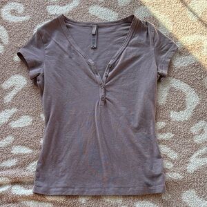 SKIMS Zinc Short Sleeve Top!